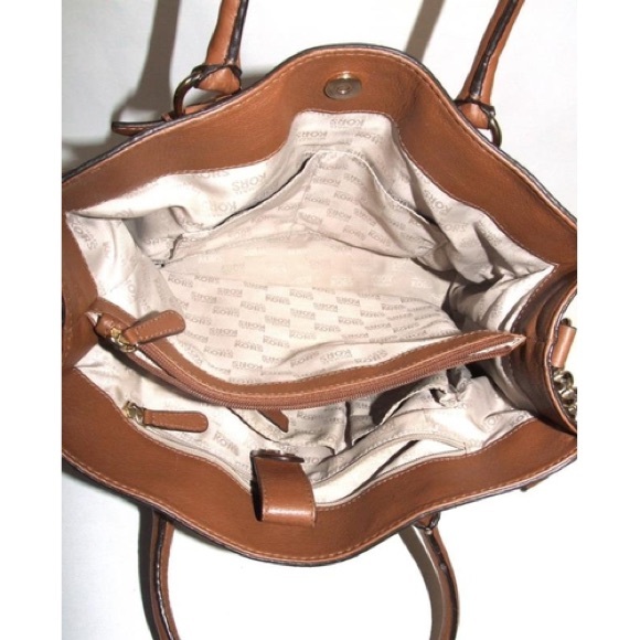 MICHAEL MICHAEL KORS SATCHEL BAG - Cognac - Picture 3 of 5